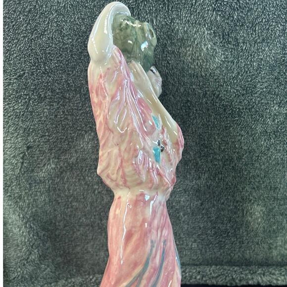 Native American Woman Figure Ceramic Vintage Read Discription - Picture 10 of 10